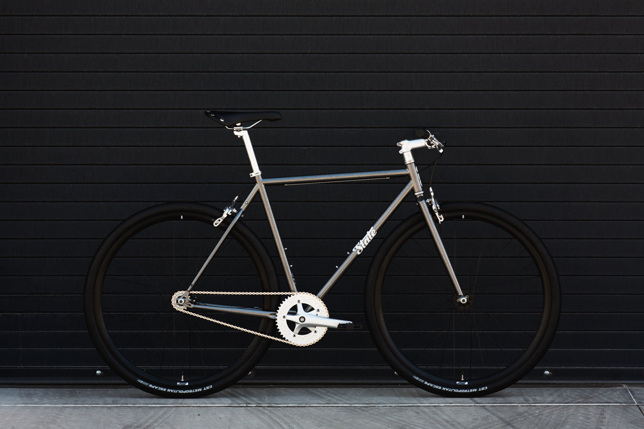 4130 - Hammered Powder Coat – (Fixed Gear / Single-Speed)