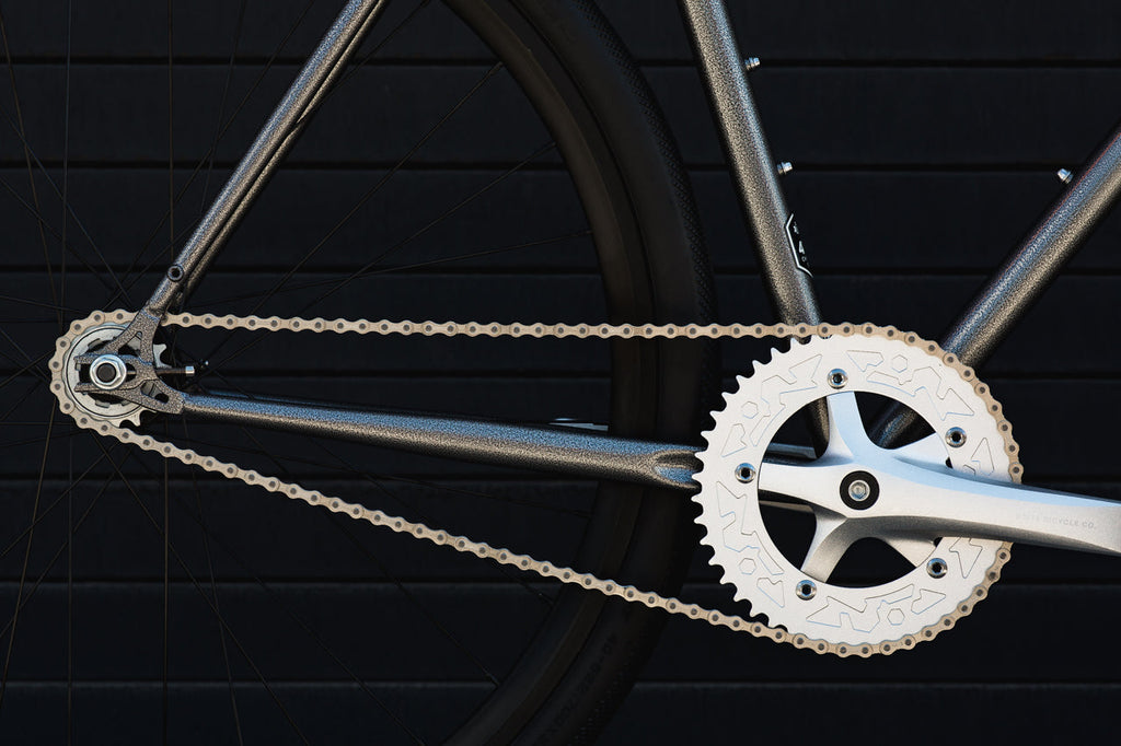 4130 - Hammered Powder Coat – (Fixed Gear / Single-Speed)