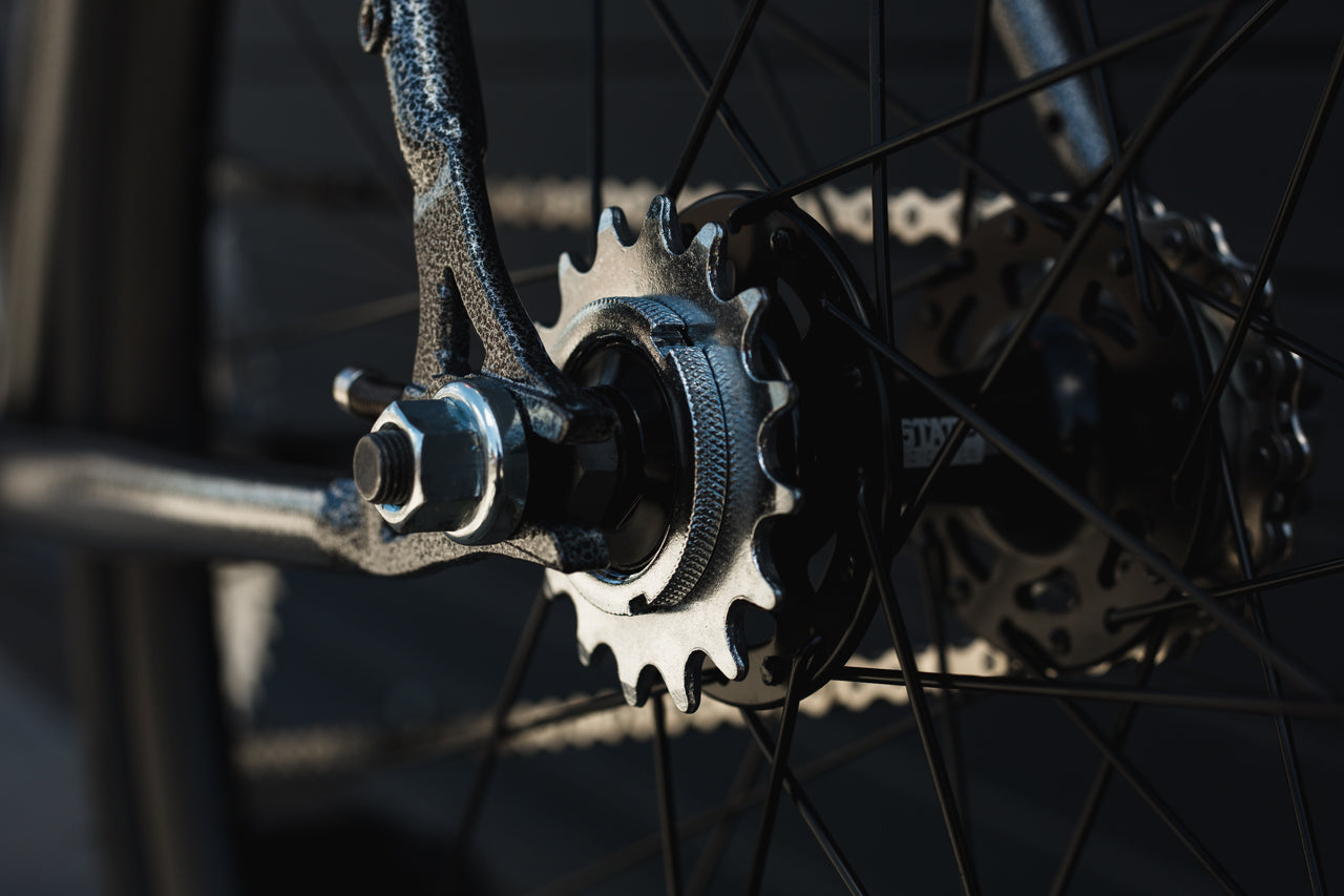 4130 - Hammered Powder Coat – (Fixed Gear / Single-Speed)