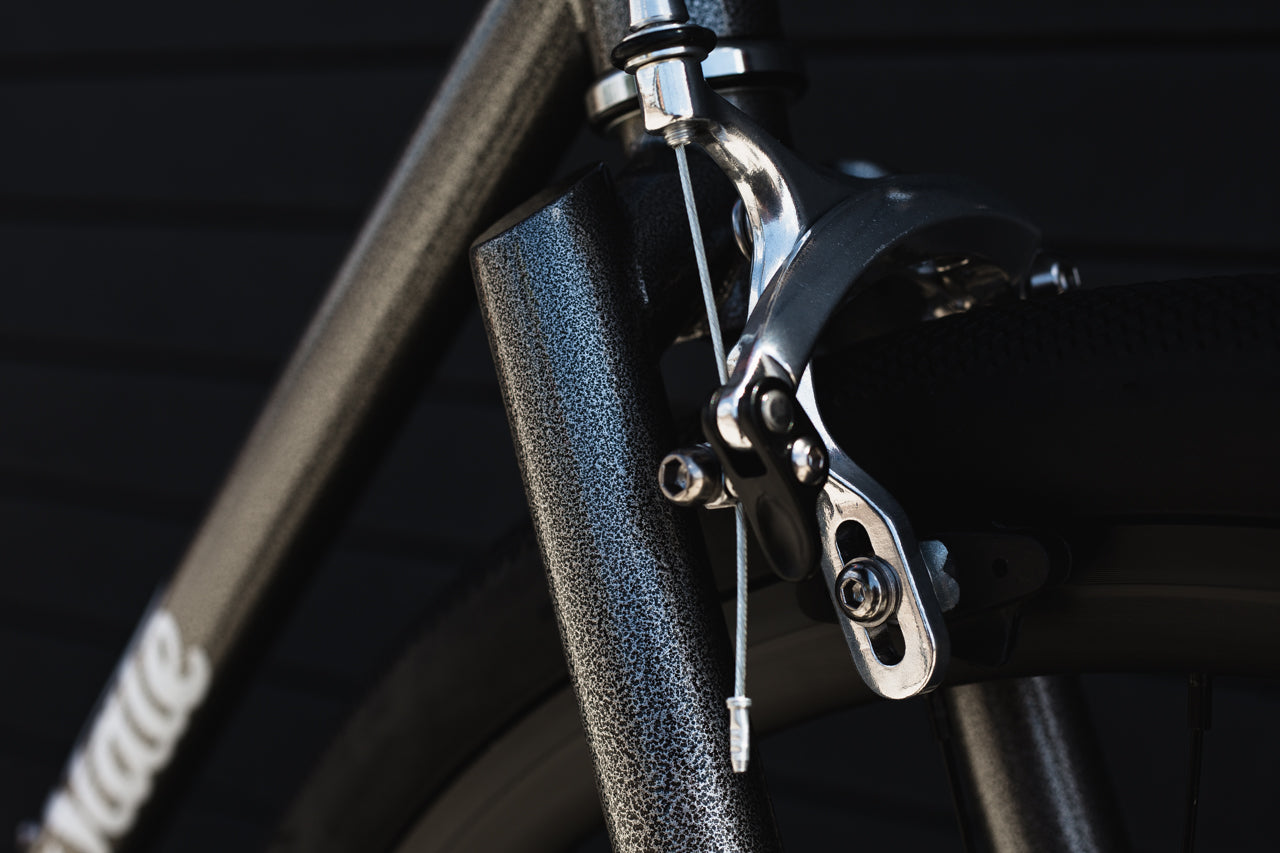 4130 - Hammered Powder Coat – (Fixed Gear / Single-Speed)