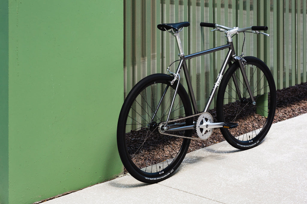 4130 - Hammered Powder Coat – (Fixed Gear / Single-Speed)