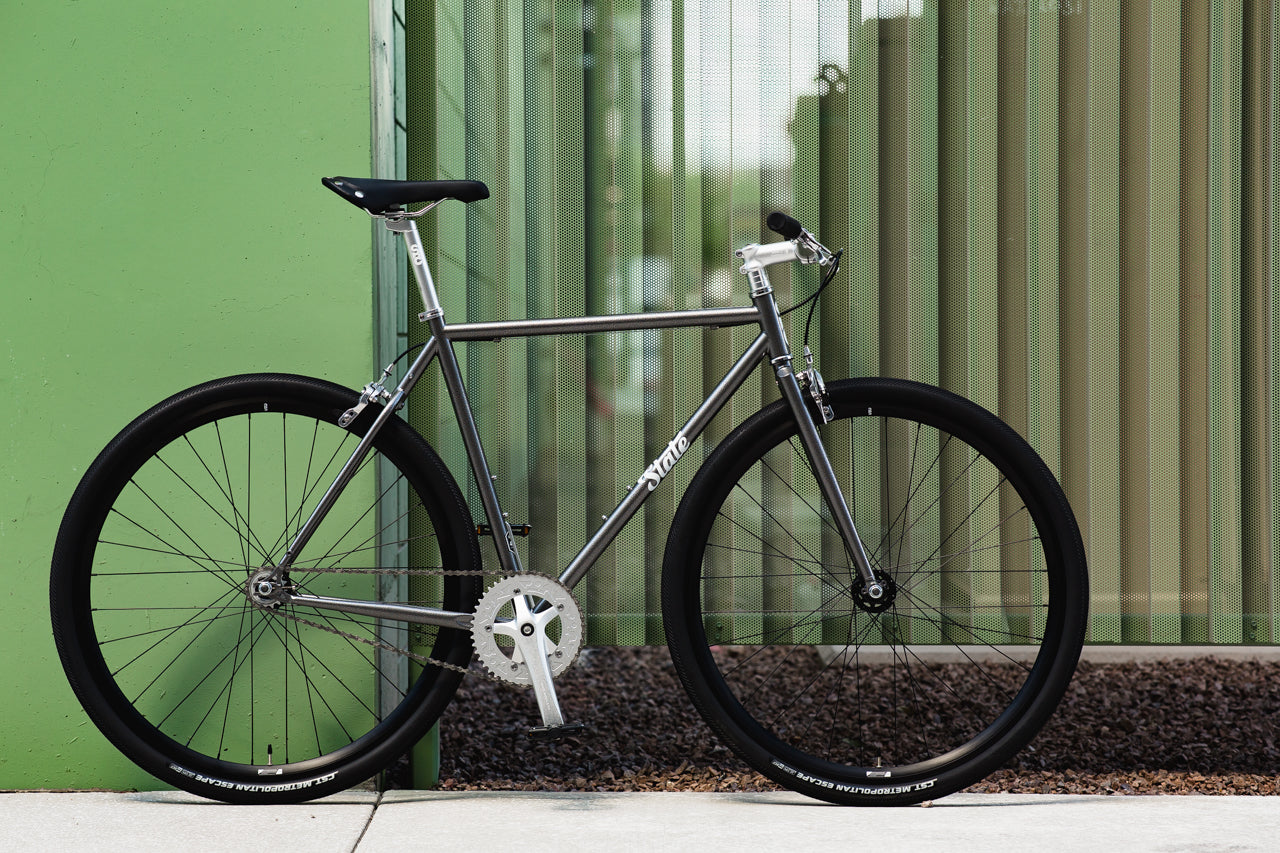 4130 - Hammered Powder Coat – (Fixed Gear / Single-Speed)