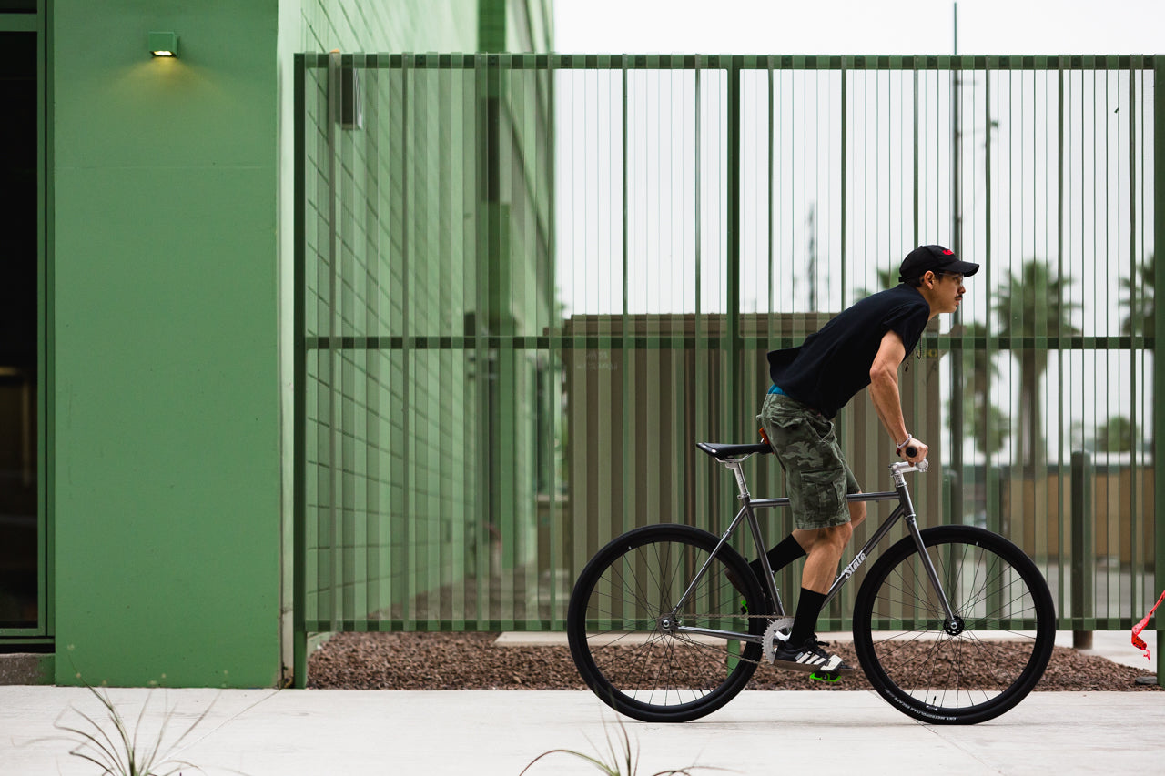 4130 - Hammered Powder Coat – (Fixed Gear / Single-Speed)