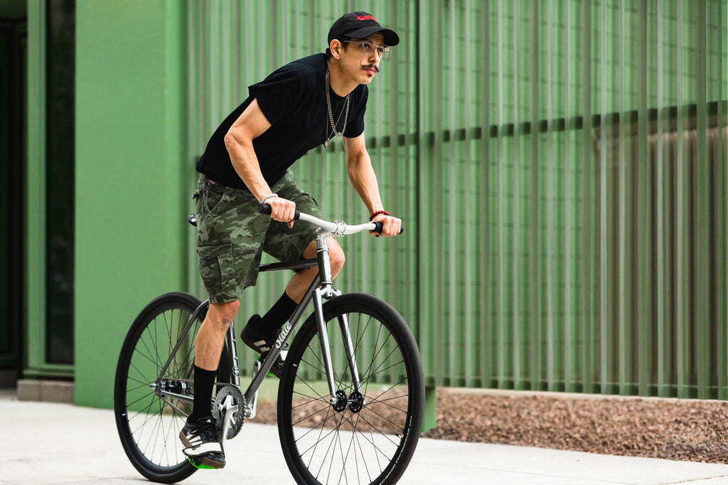 4130 - Hammered Powder Coat – (Fixed Gear / Single-Speed)