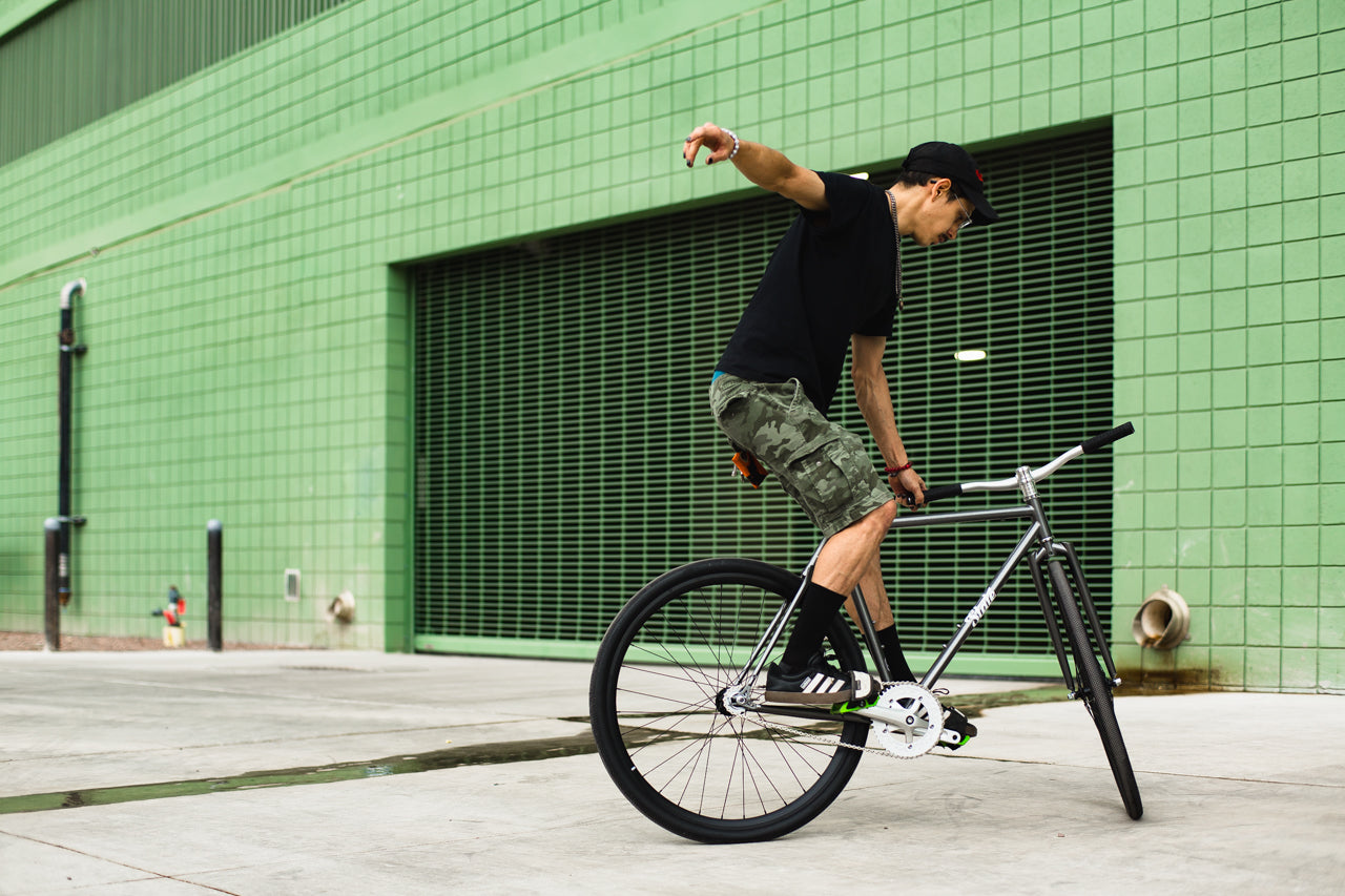 4130 - Hammered Powder Coat – (Fixed Gear / Single-Speed)