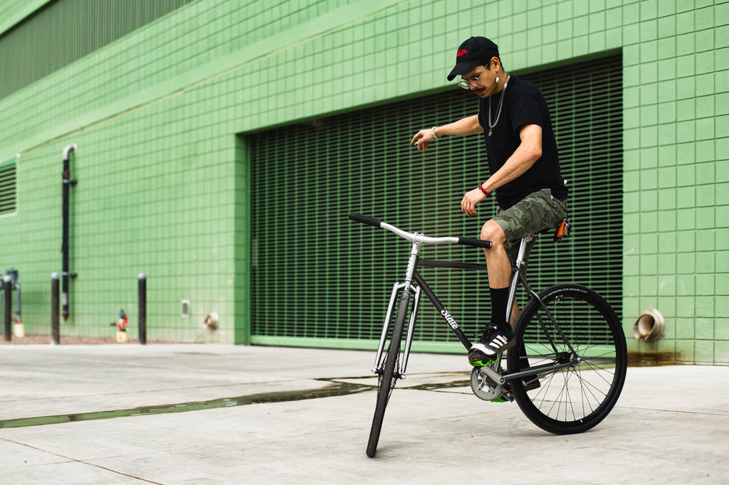 4130 - Hammered Powder Coat – (Fixed Gear / Single-Speed)