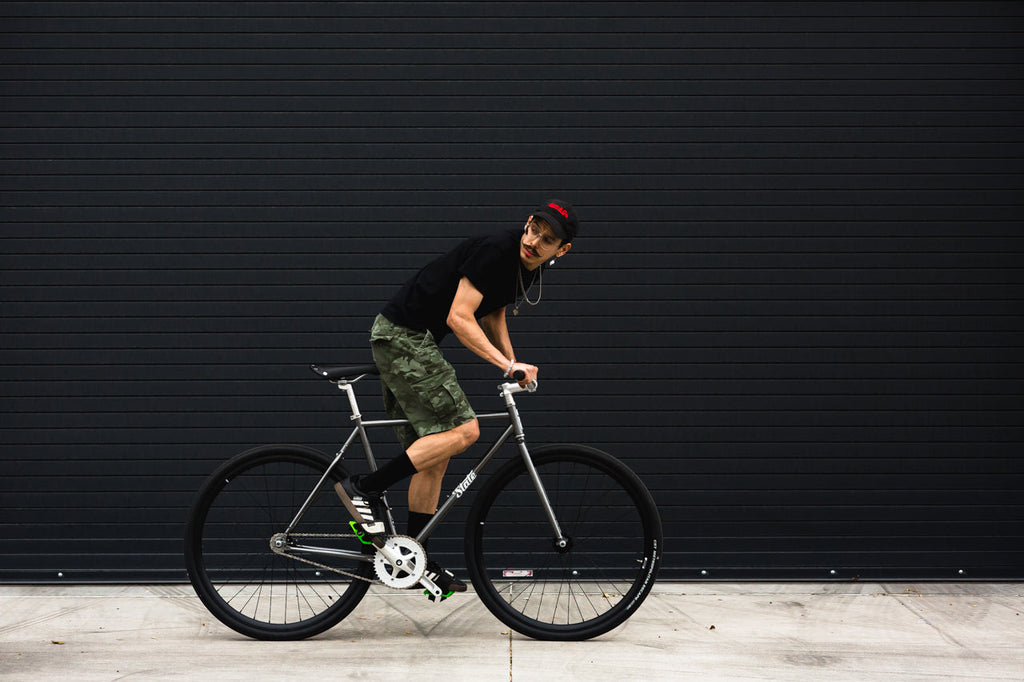 4130 - Hammered Powder Coat – (Fixed Gear / Single-Speed)