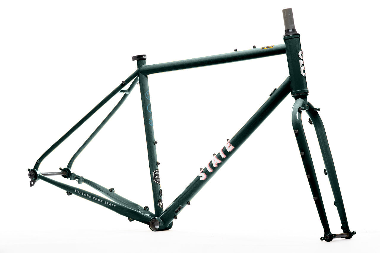 4130 All-Road - Frame & Fork Set (UDH) - Alpine Bloom