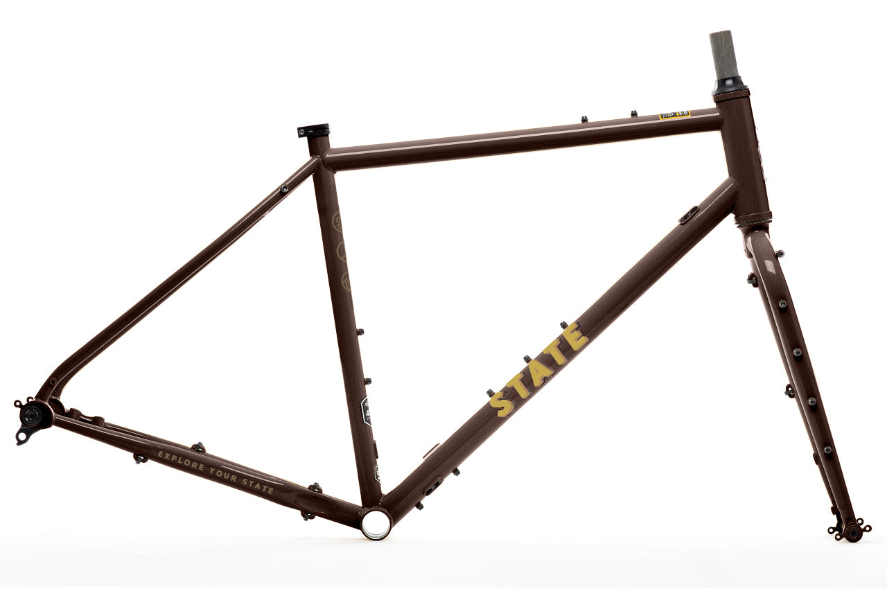 4130 All-Road - Frame & Fork Set (UDH) - Root Beer