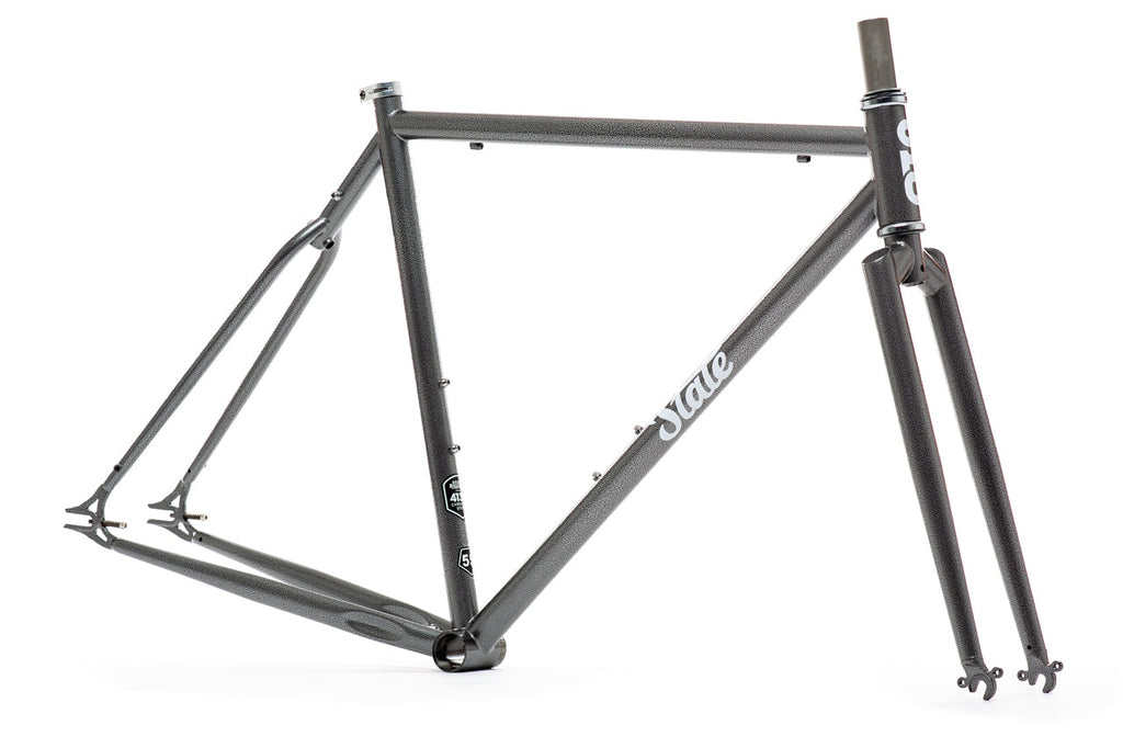 4130 Steel - Fixed Gear / Single-Speed - Frame Set - Hammered Powder Coat