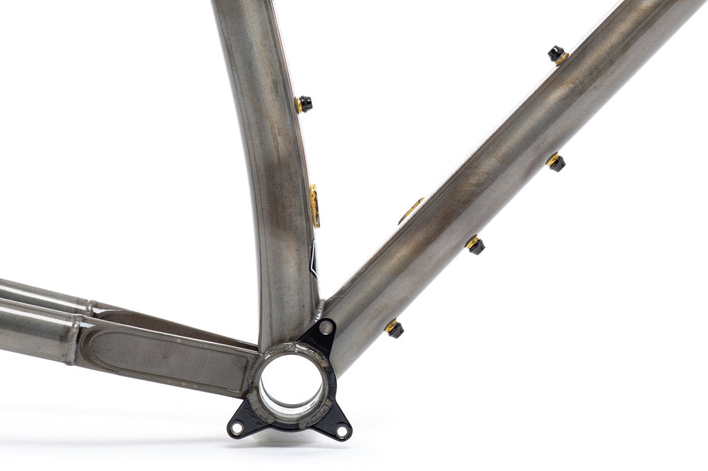 4130 Trail - Mountain Bike - Frame Set - Raw Phosphate
