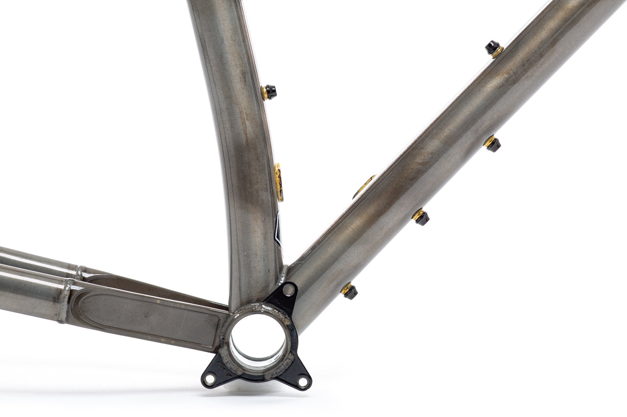 4130 Trail - Mountain Bike - Frame Set - Raw Phosphate