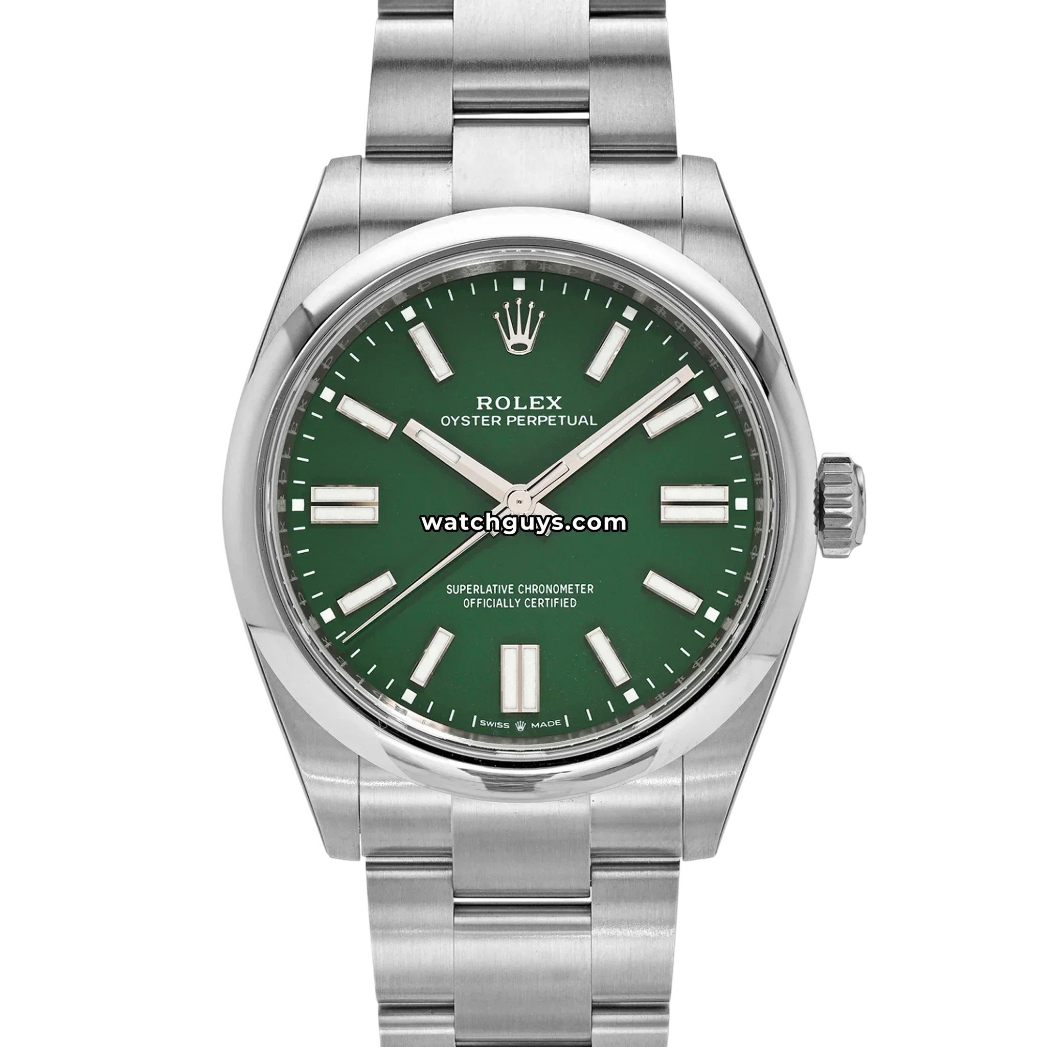 Rolex Oyster Perpetual 134300 Green Dial