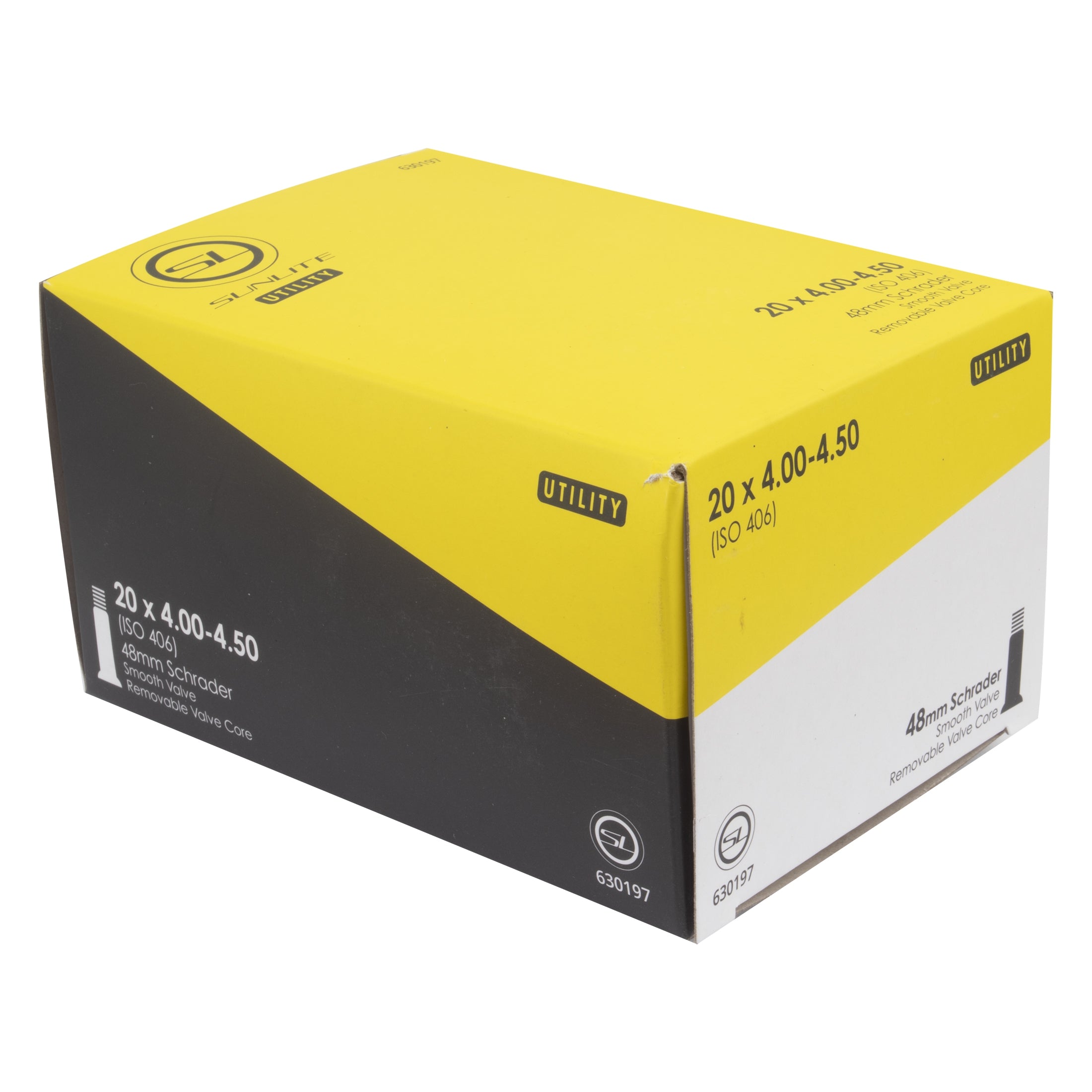 Sunlite Standard Schrader 20" Fat Tire Tube