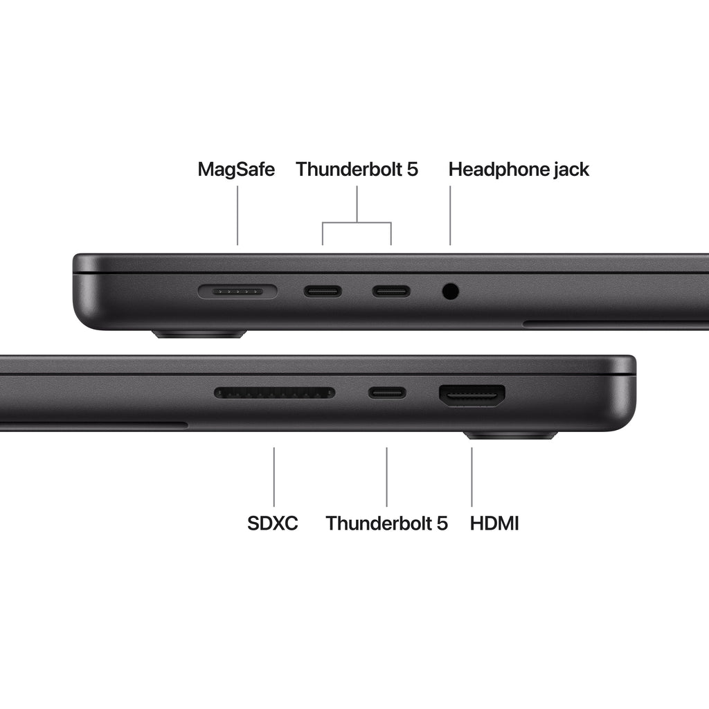 16-inch MacBook Pro with M5 Pro or Max - Nano-texture Display - Space Black