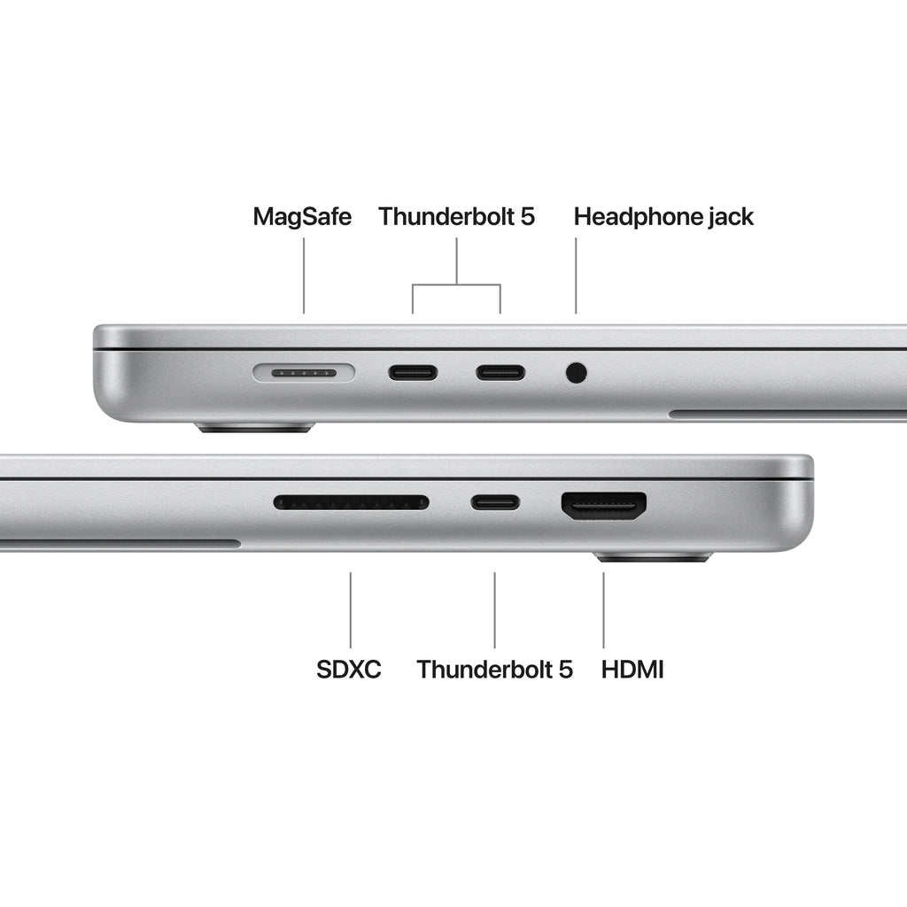 16-inch MacBook Pro with M5 Pro or Max - Nano-texture Display - Silver