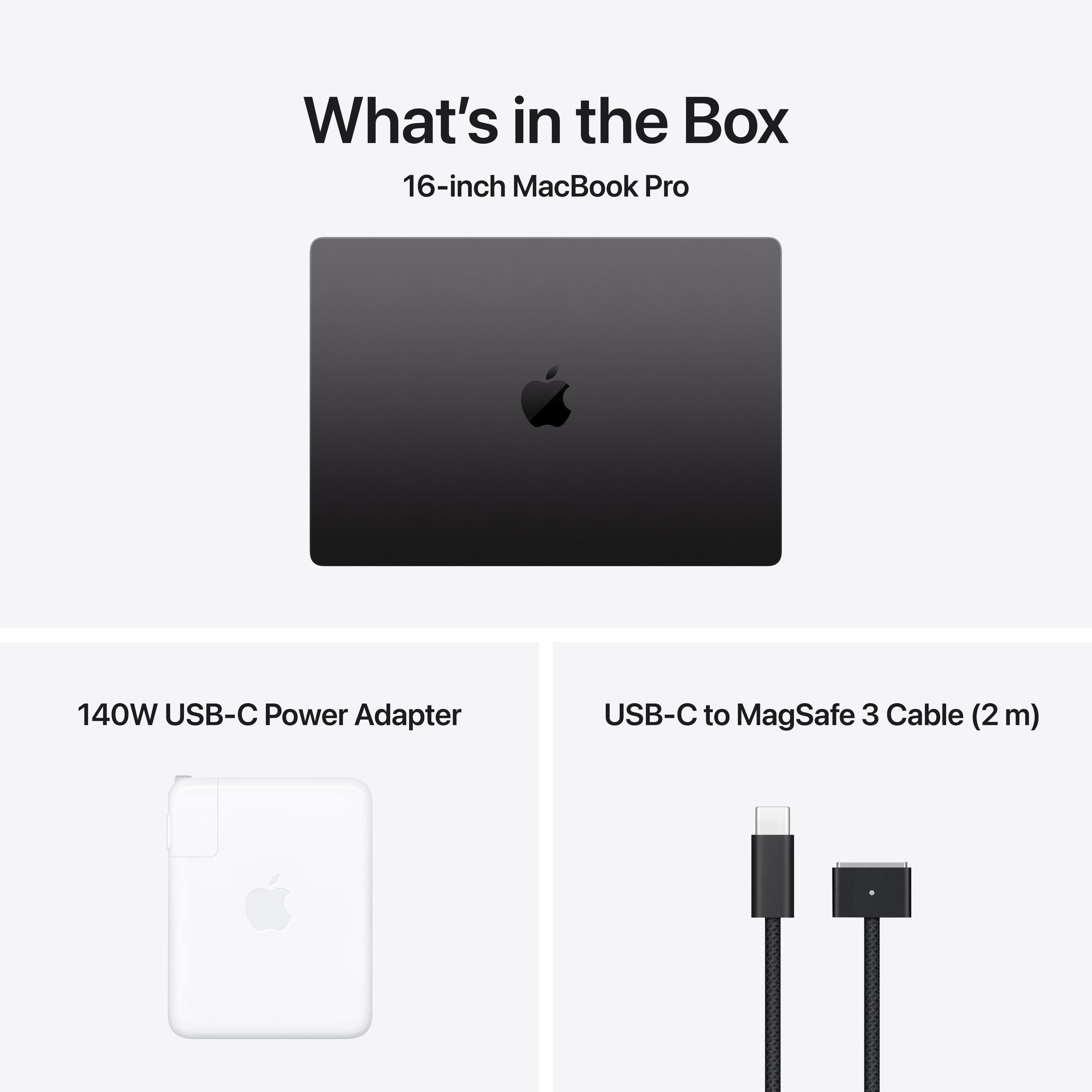 16-inch MacBook Pro with M5 Pro or Max - Standard Display - Space Black