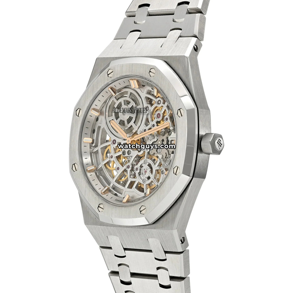 Audemars Piguet Royal Oak "Jumbo" 16204ST.OO.1240ST.01 "50th Anniversary" Openworked