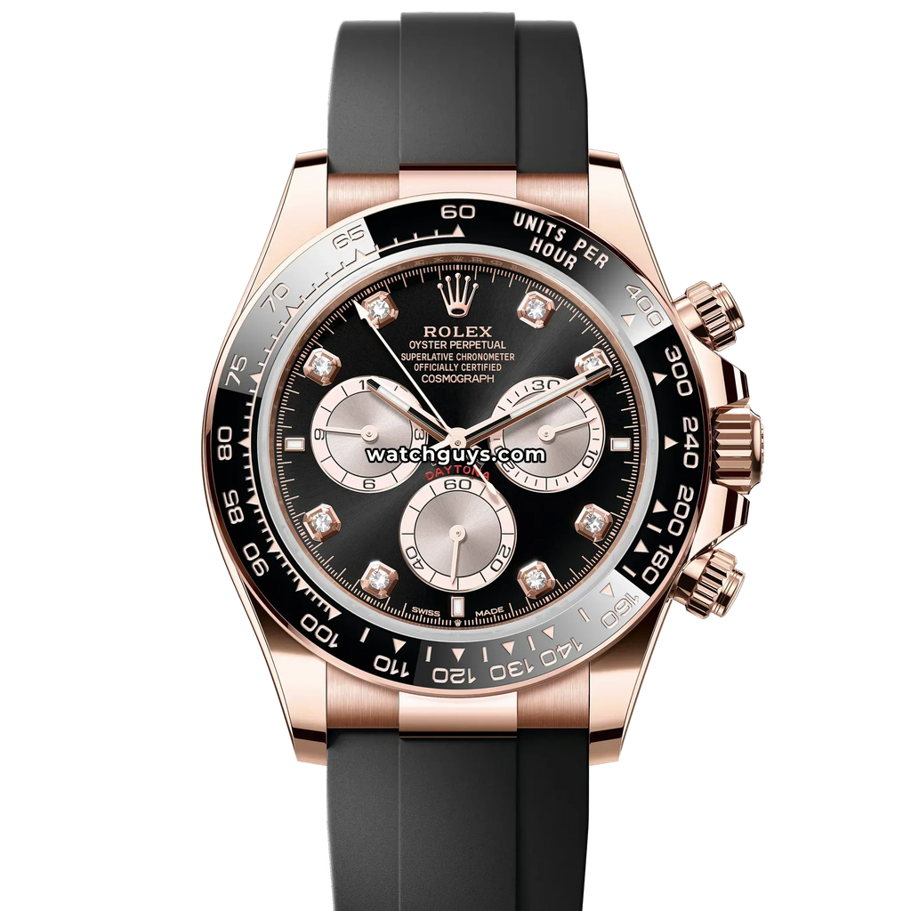 Rolex Daytona 126515LN Black Diamond Oysterflex