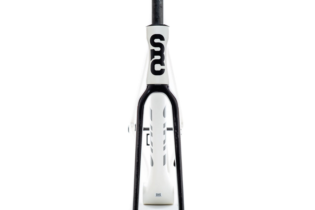 Carbon Road Frame & Fork Set - Panda Pearl