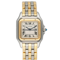 Cartier Panthere Small 669210 Ivory Two Tone 3 Gold Stripe