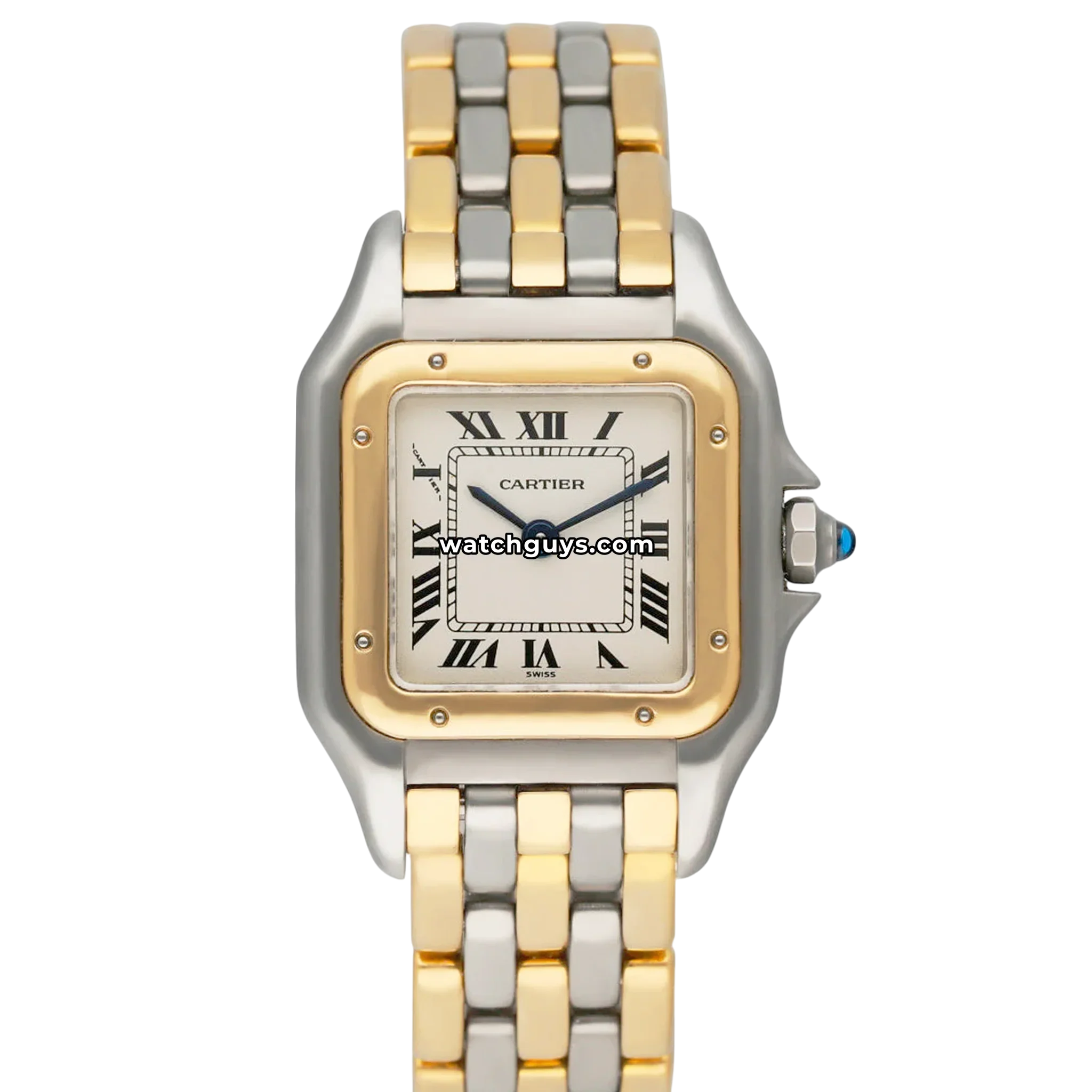 Cartier Panthere Small 669210 Ivory Two Tone 3 Gold Stripe