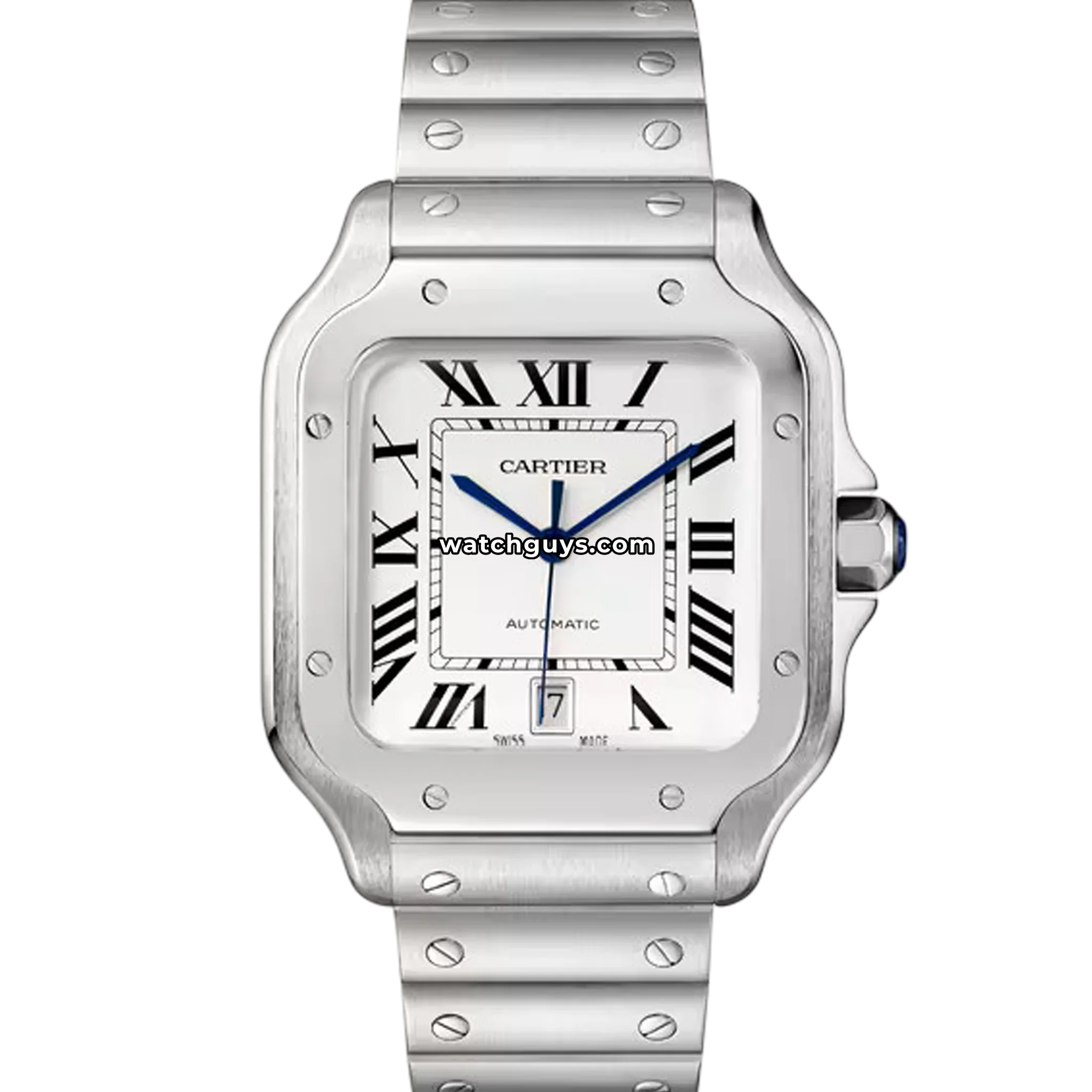 Cartier Santos Large WSSA0018 White