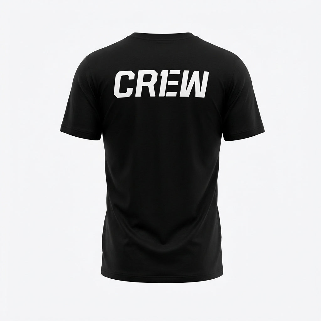 Crew Bike Co Left Chest Logo Tee