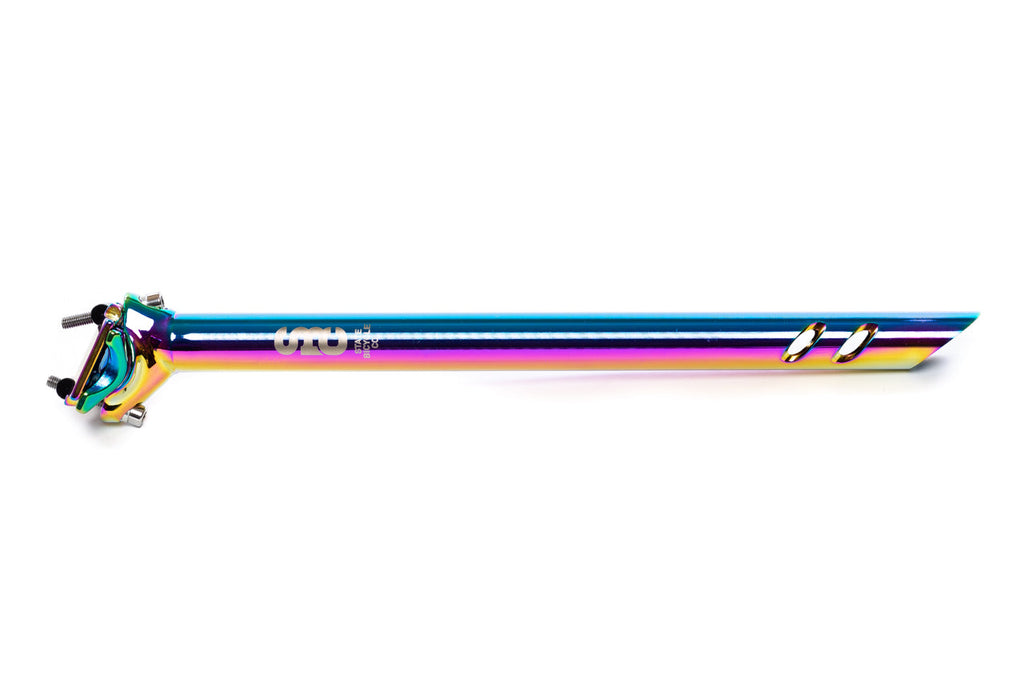 State Bicycle Co. -  "Galaxy" Oil Slick Seatpost