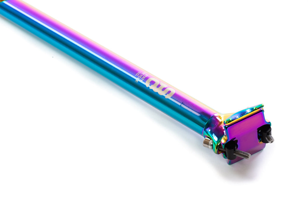 State Bicycle Co. -  "Galaxy" Oil Slick Seatpost