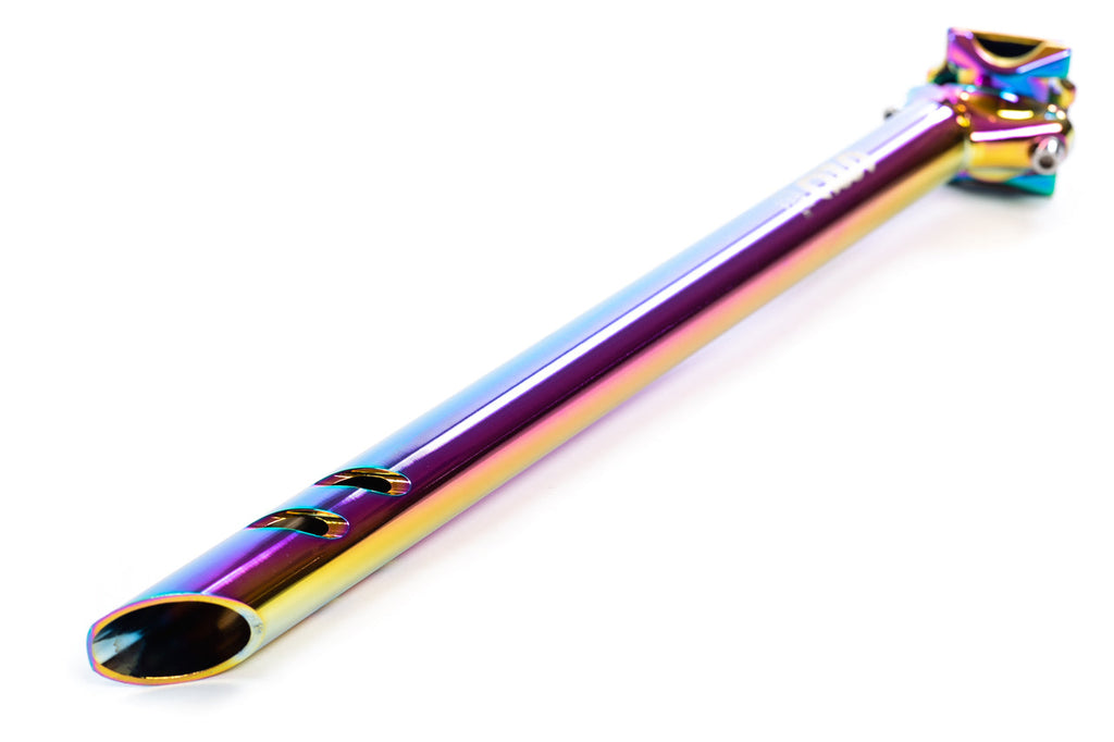 State Bicycle Co. -  "Galaxy" Oil Slick Seatpost