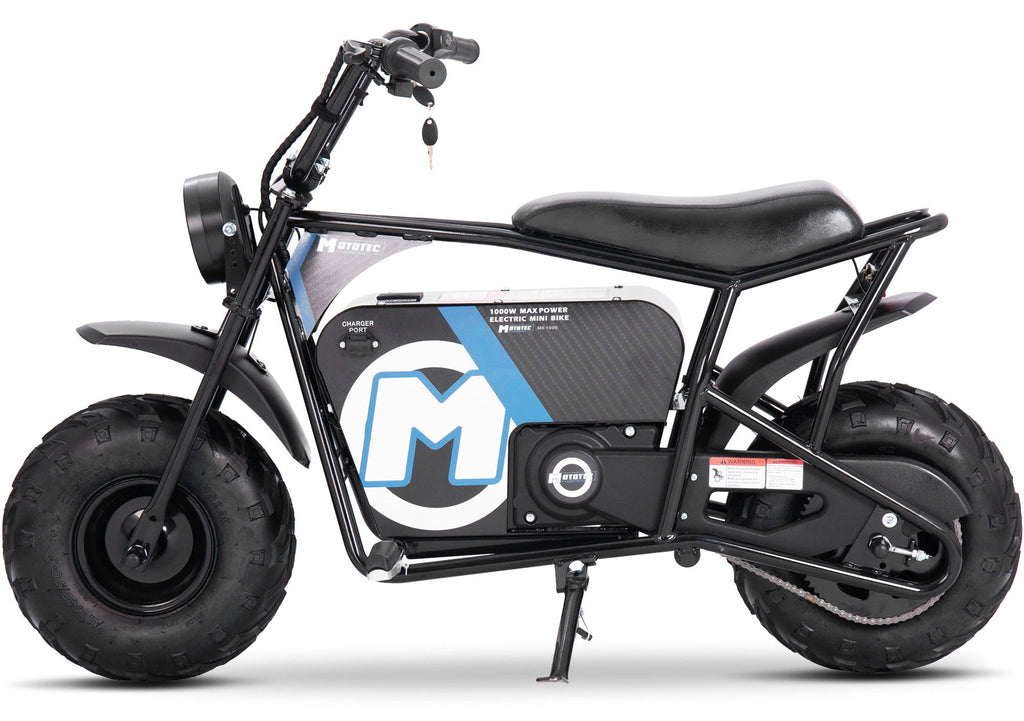 MotoTec 48v 1000w Electric Mini Pit Bike