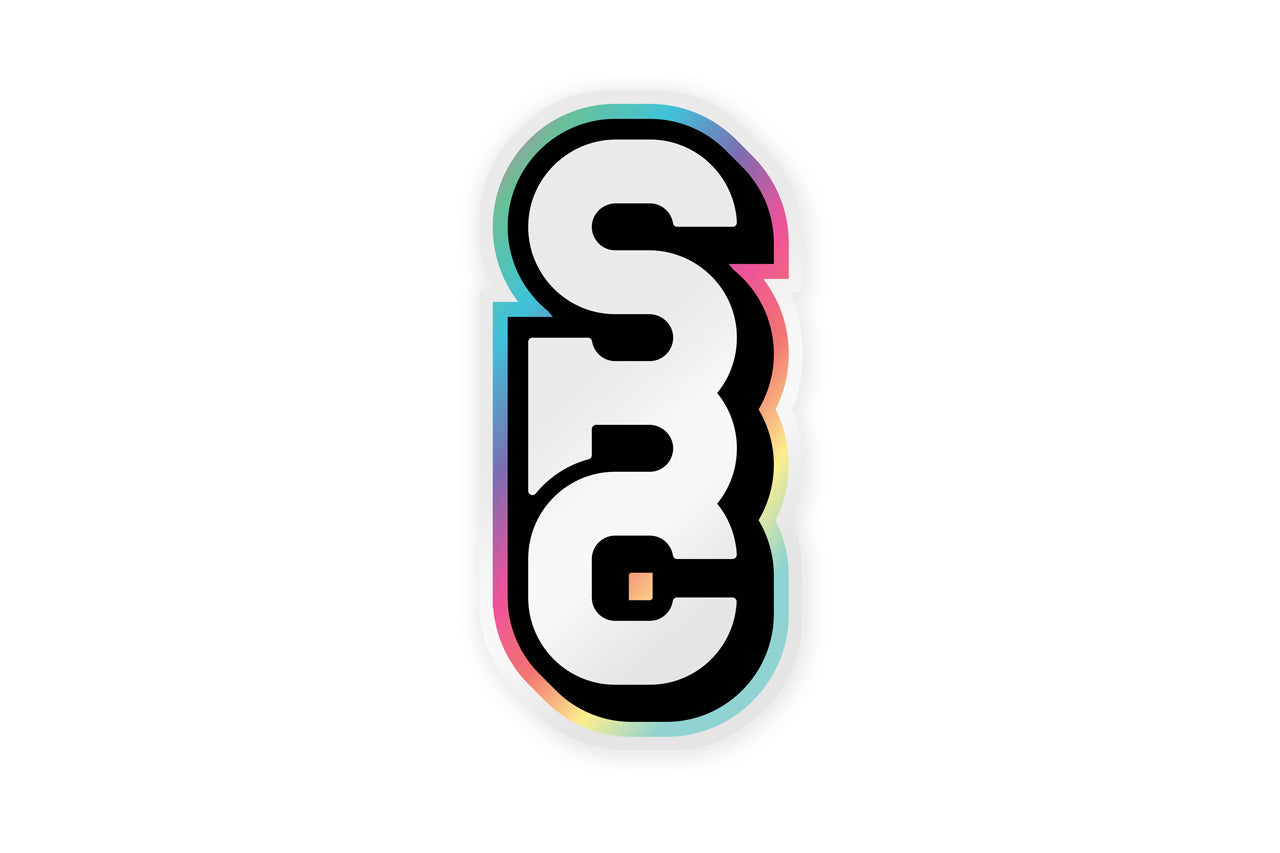 State Bicycle Co. - Clear Monogram Sticker