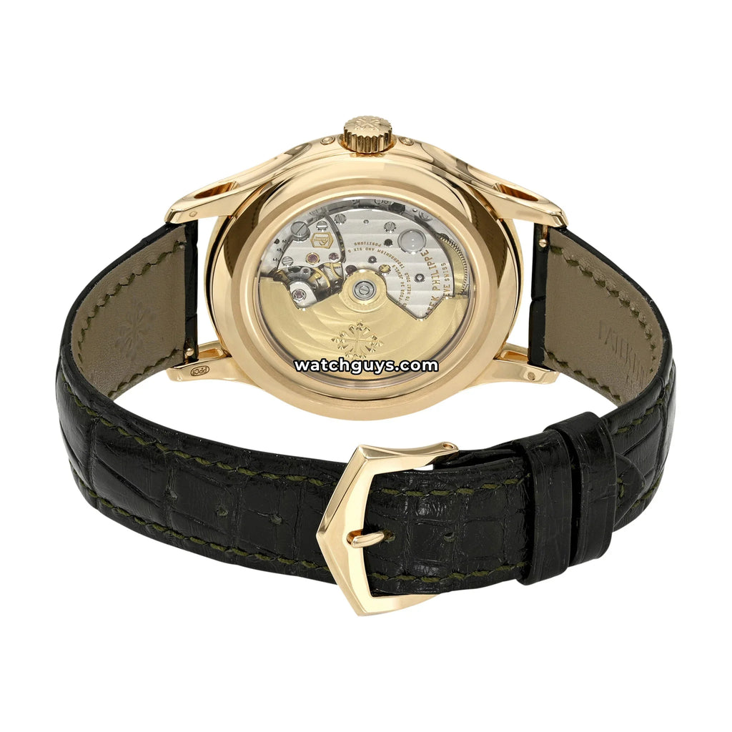 Patek Philippe Annual Calendar 5205R-011 Olive Green Sunburst