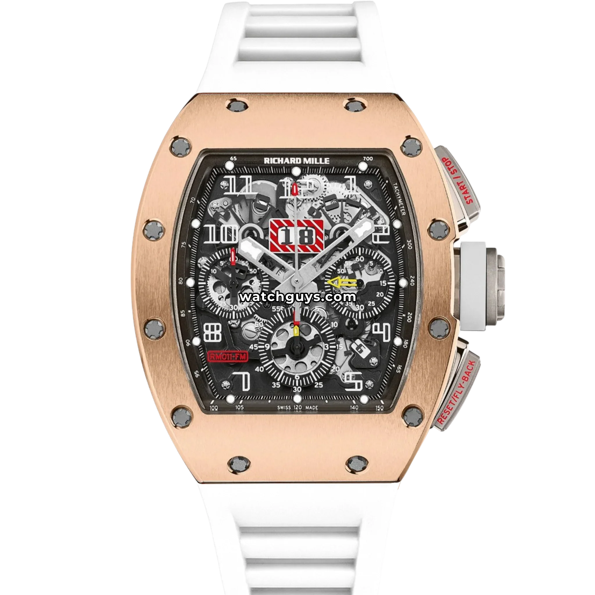 Richard Mille RM 011 Felipe Massa Chronograph Rose Gold