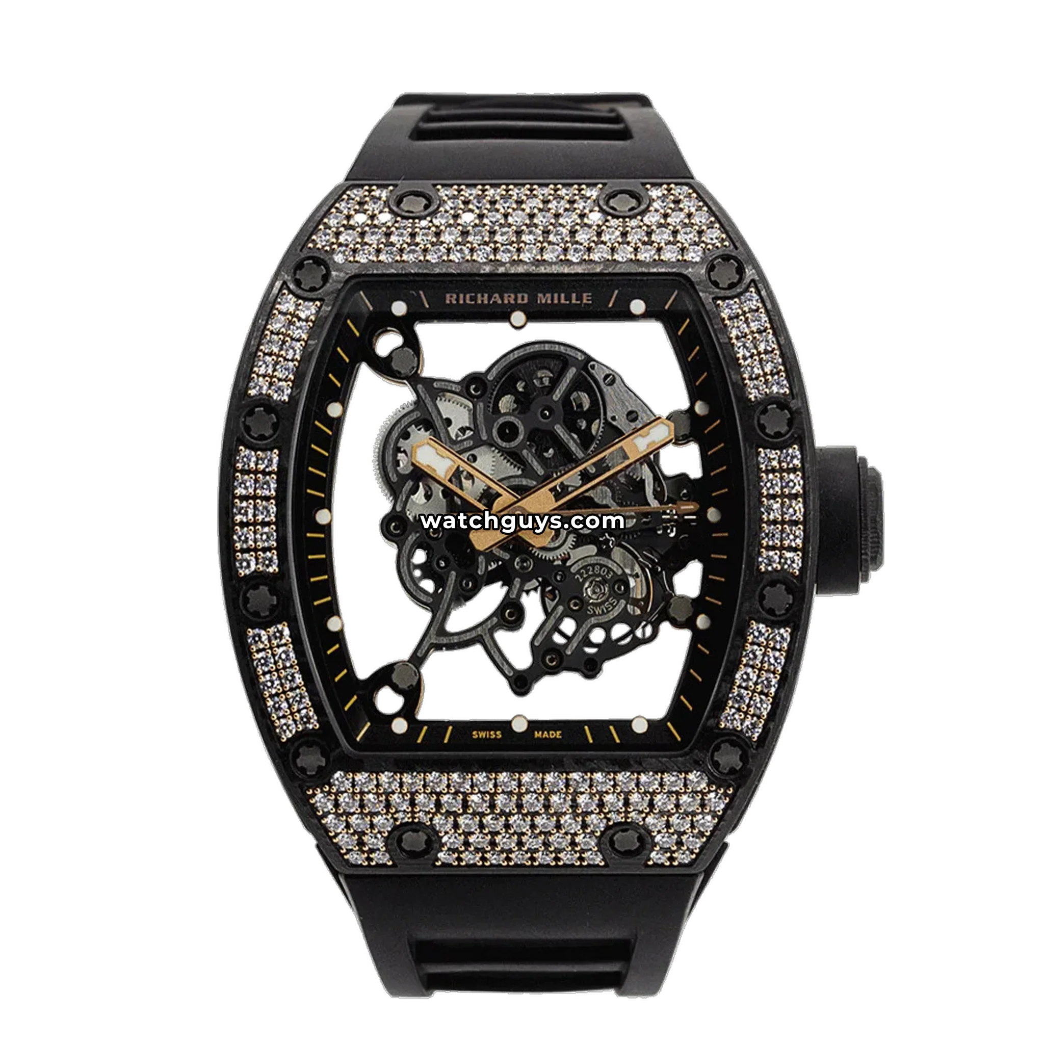Richard Mille RM055 Bubba Watson Openworked Diamonds