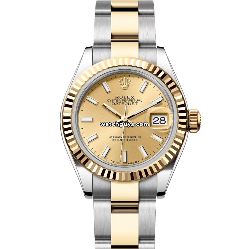 Rolex Datejust 279173 Champagne Index Oyster