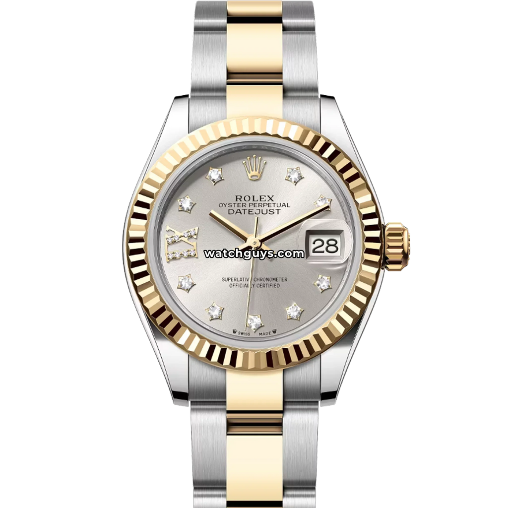 Rolex Datejust 279173 Silver Star Diamond Oyster