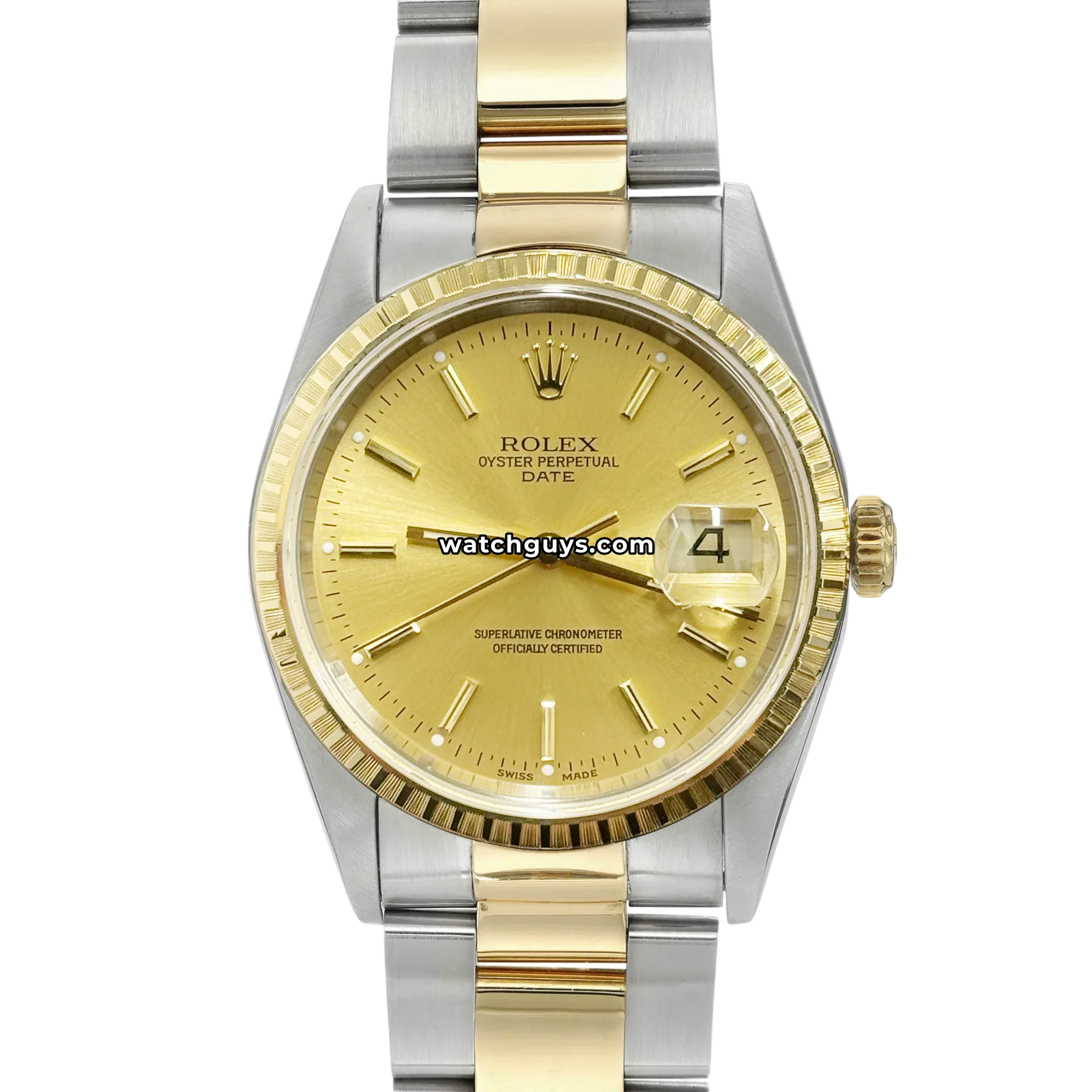 Rolex Datejust 15233 Champagne Oyster