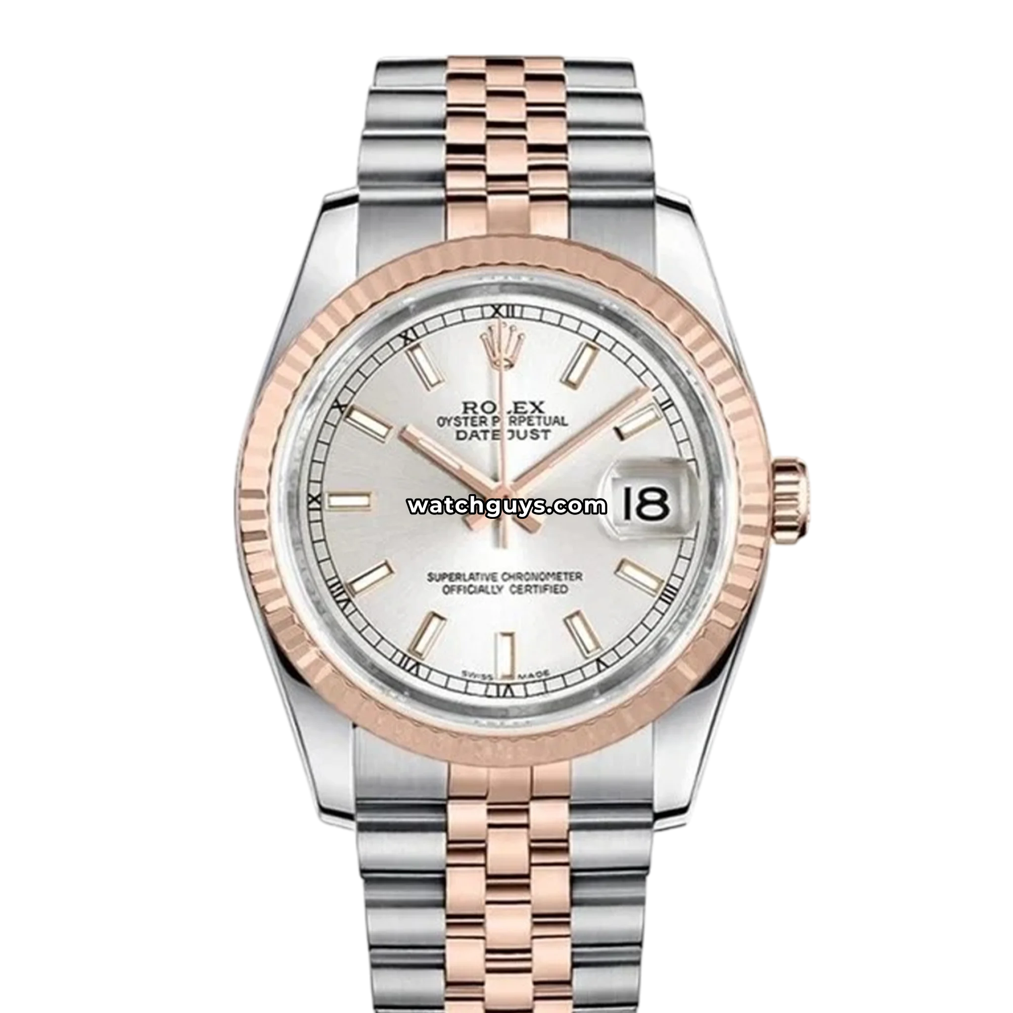 Rolex Datejust 116231 Silver Jubilee