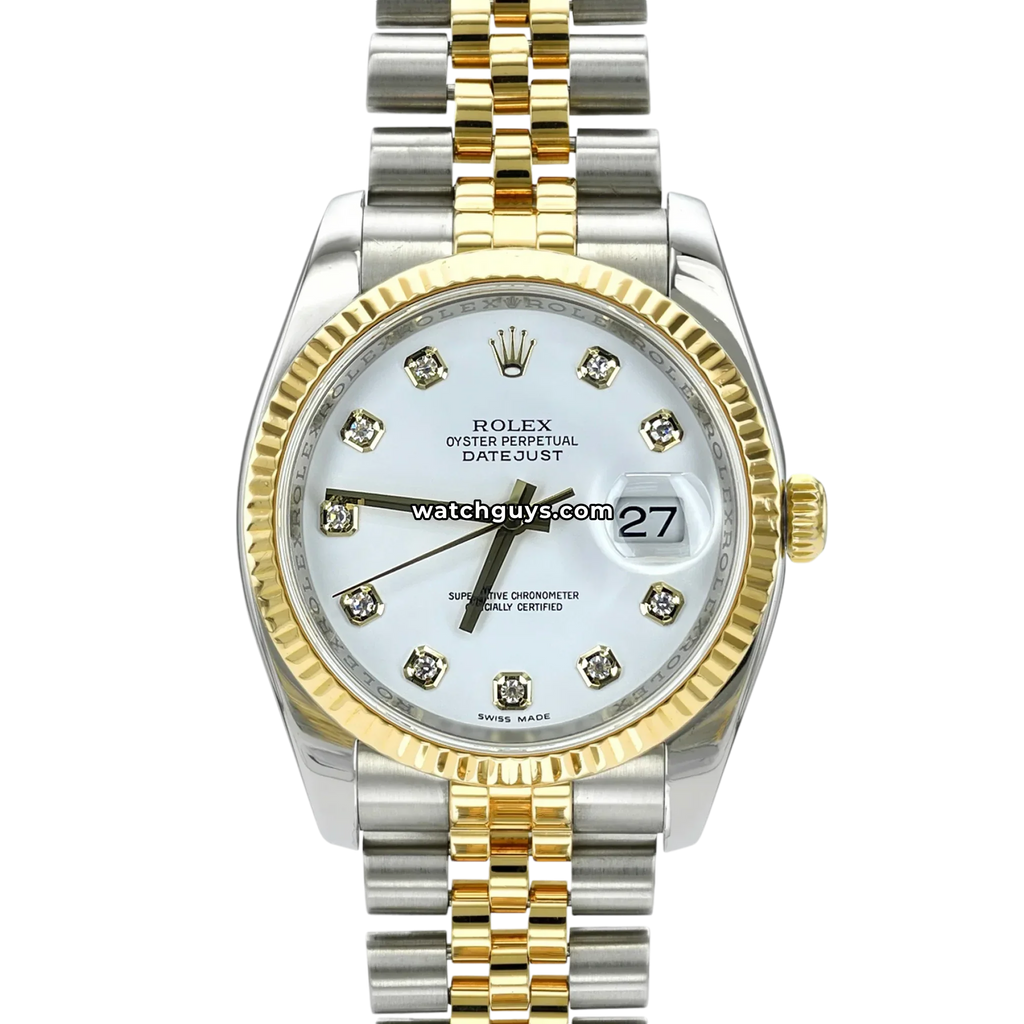 Rolex Datejust 116233 White Diamond Jubilee