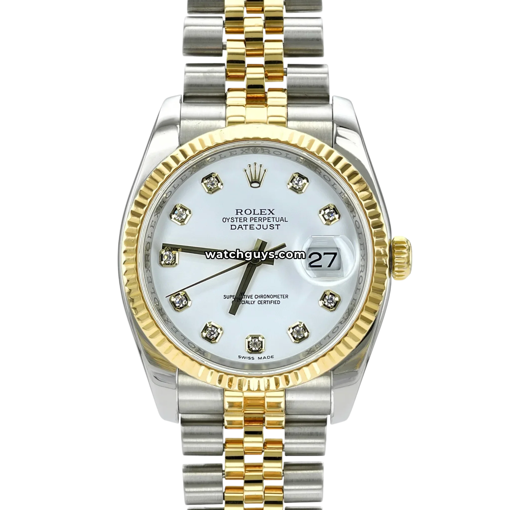 Rolex Datejust 116233 White Diamond Jubilee