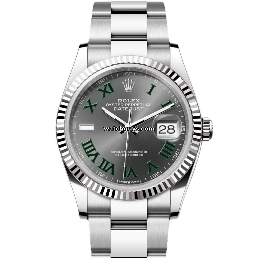 Rolex Datejust 126234 Wimbledon Oyster