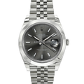 Rolex Datejust 126300 Rhodium Index Jubilee