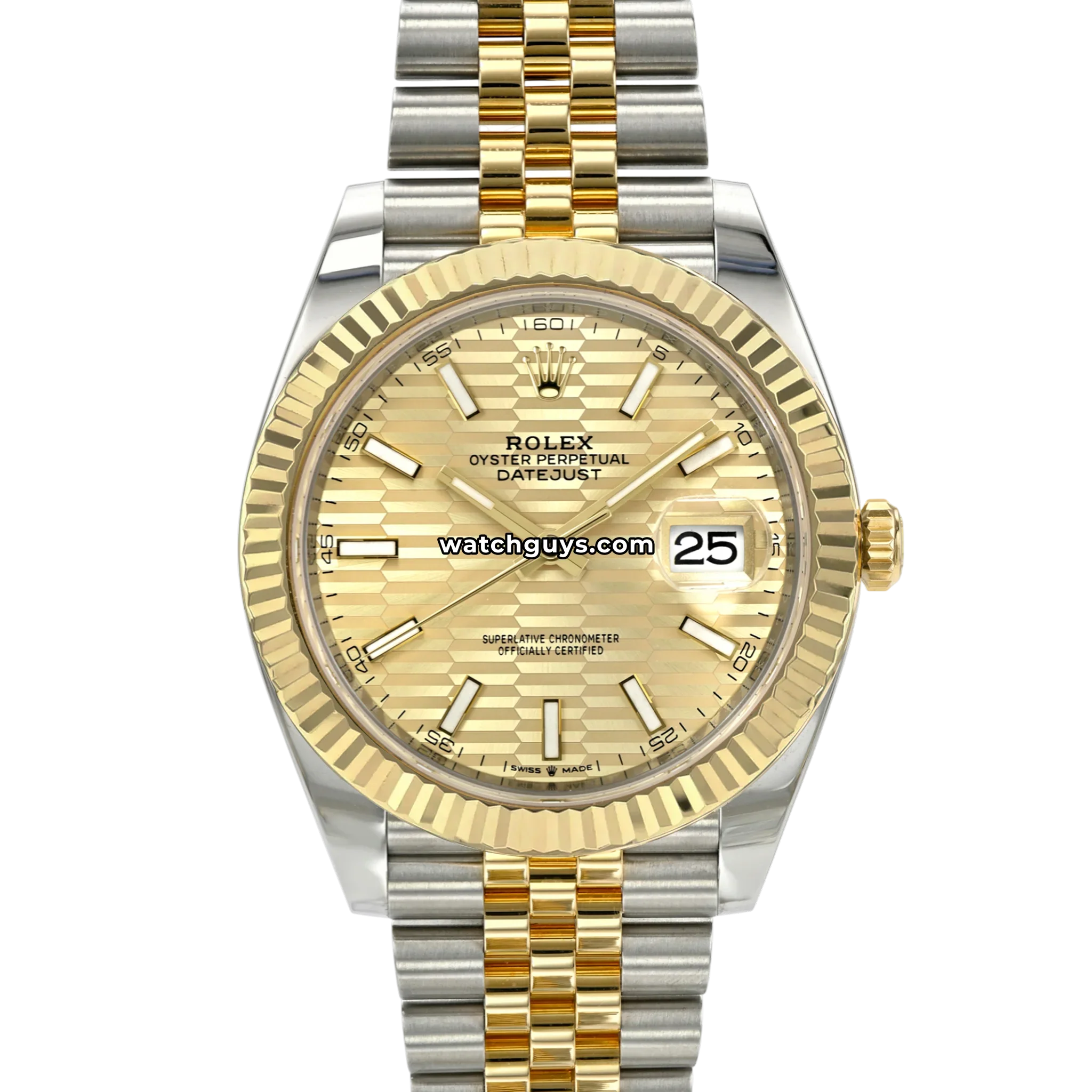 Rolex Datejust 126333 Champagne Motif