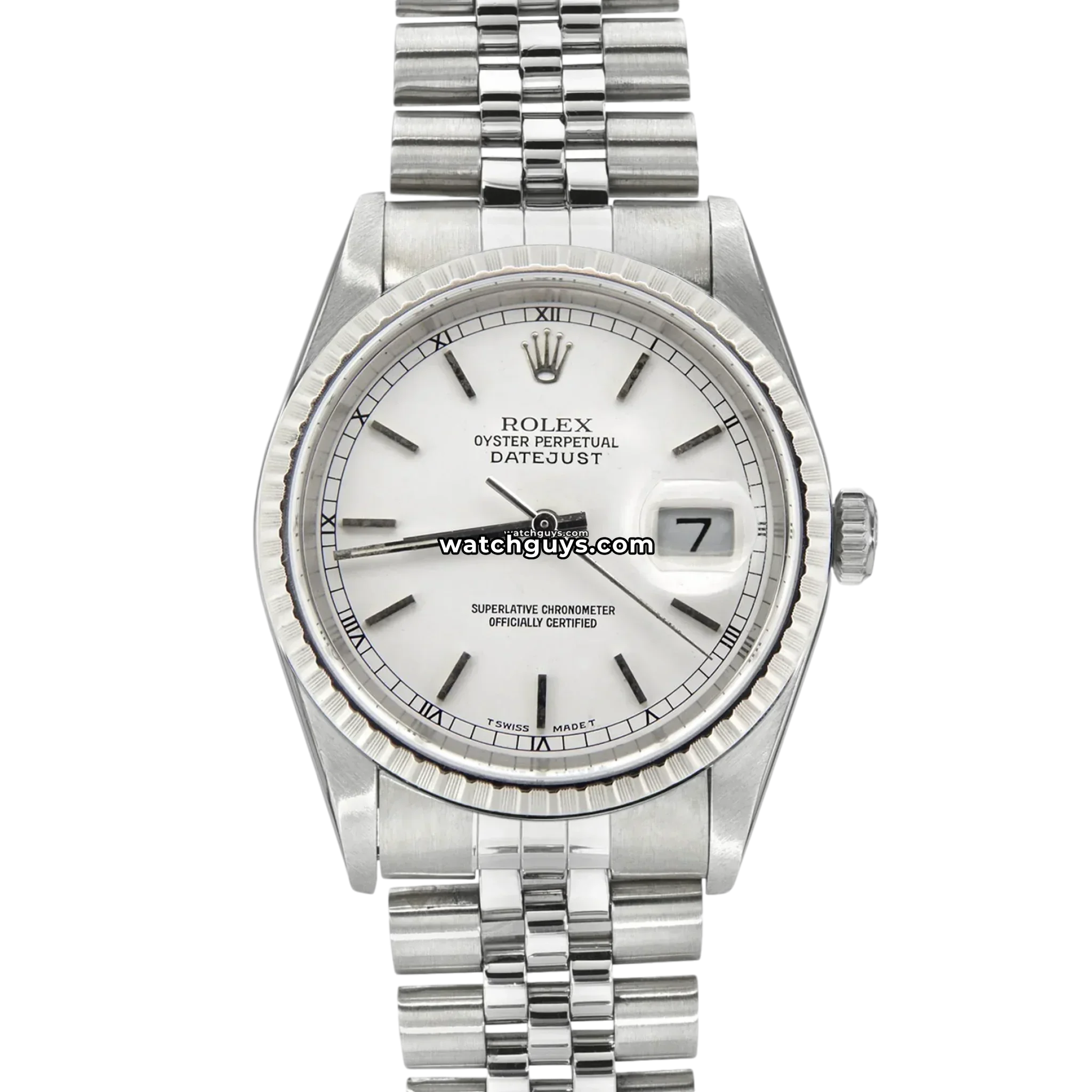 Rolex Datejust 16220 White Jubilee