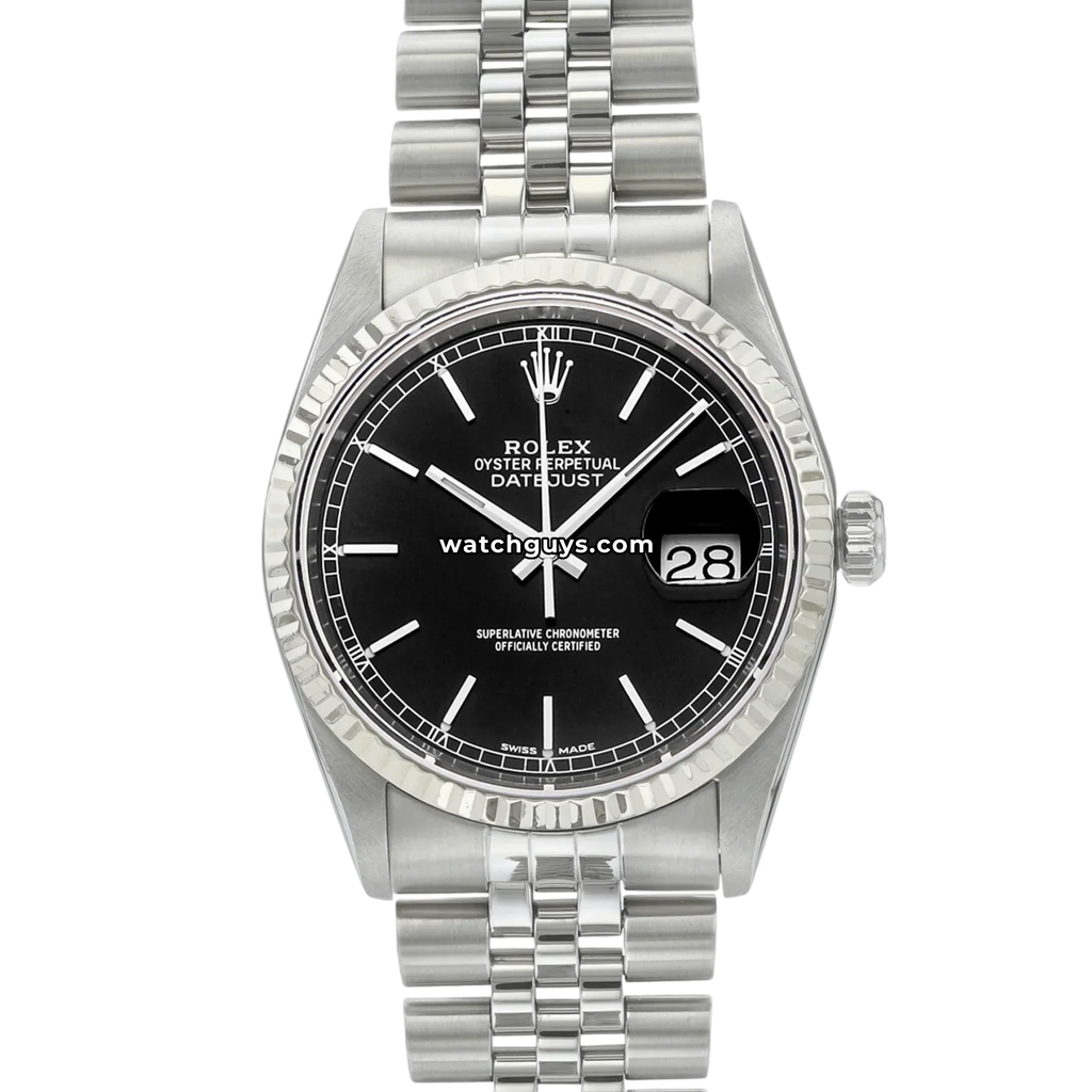 Rolex Datejust 16234 Black Jubilee