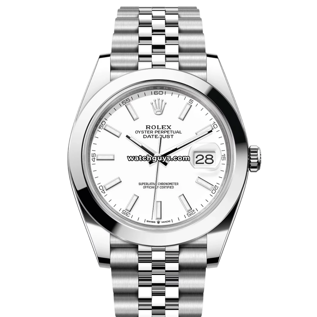 Rolex Datejust 126300 White Jubilee