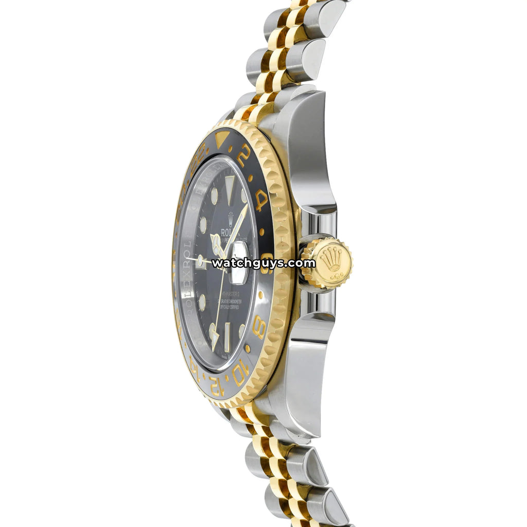 Rolex GMT-Master II 126713GRNR Black Two Tone Jubilee
