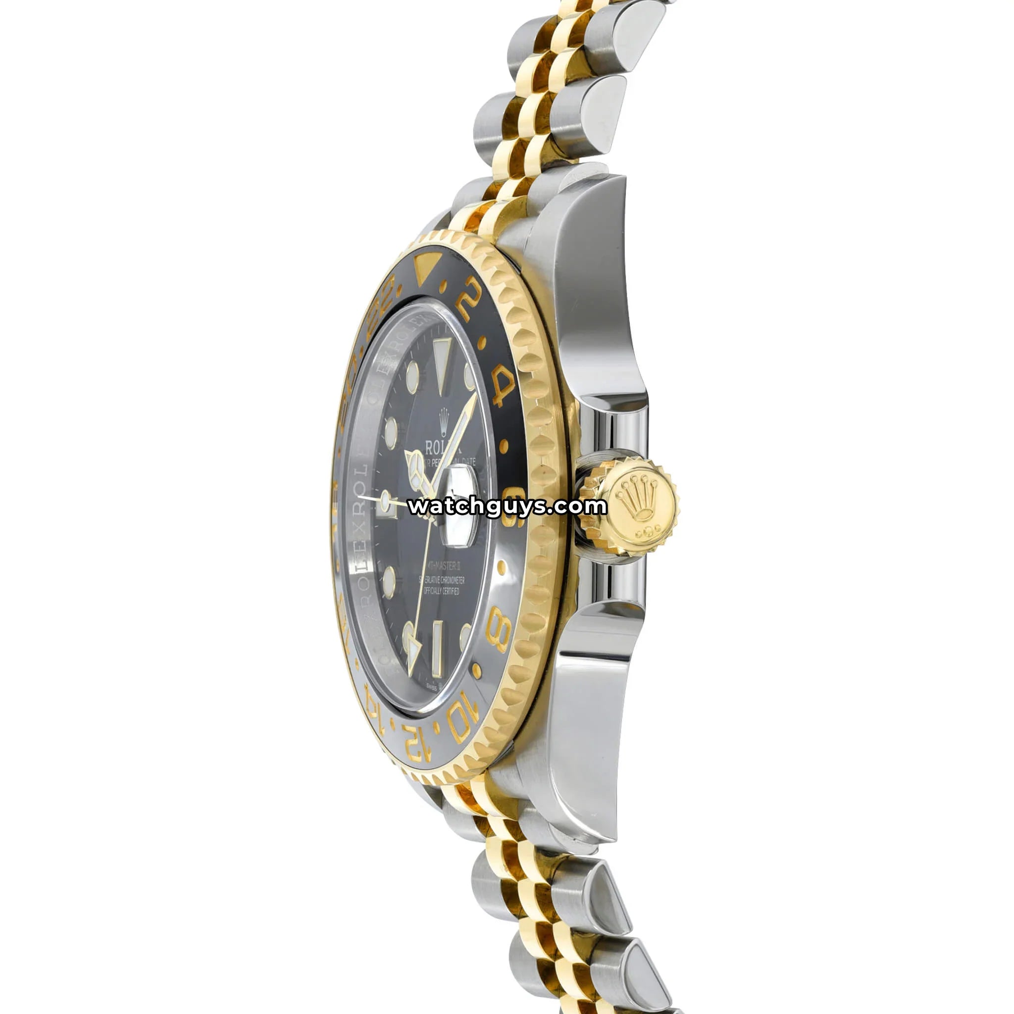 Rolex GMT-Master II 126713GRNR Black Two Tone Jubilee